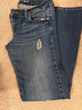 American Eagle Outfitters Dark Indigo Denim 'Favorite Boyfriend' Jeans
